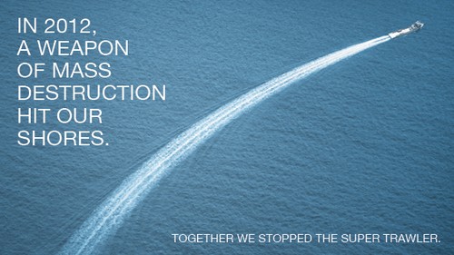 Greenpeace announces super trawler new laws © Greenpeace http://www.greenpeace.org/
